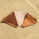 Brown Leather Banner - Celebration Garland