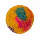 Handmade Wool Felt Ball, Marble Pattern, 8 cm