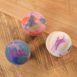 Juggling Balls - Multi Colored White, Pink, Turquoise - 6 cm