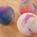 Juggling Balls - Multi Colored White, Pink, Turquoise - 6 cm