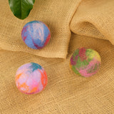Juggling Balls - Multi Colored White, Pink, Turquoise - 6 cm