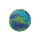 Handmade Wool Felt Ball, Marble Pattern, 8 cm