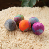 Handmade Wool Felt Ball, Marble Pattern, 8 cm