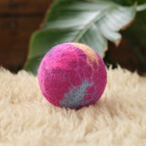 Handmade Wool Felt Ball, Marble Pattern, 8 cm