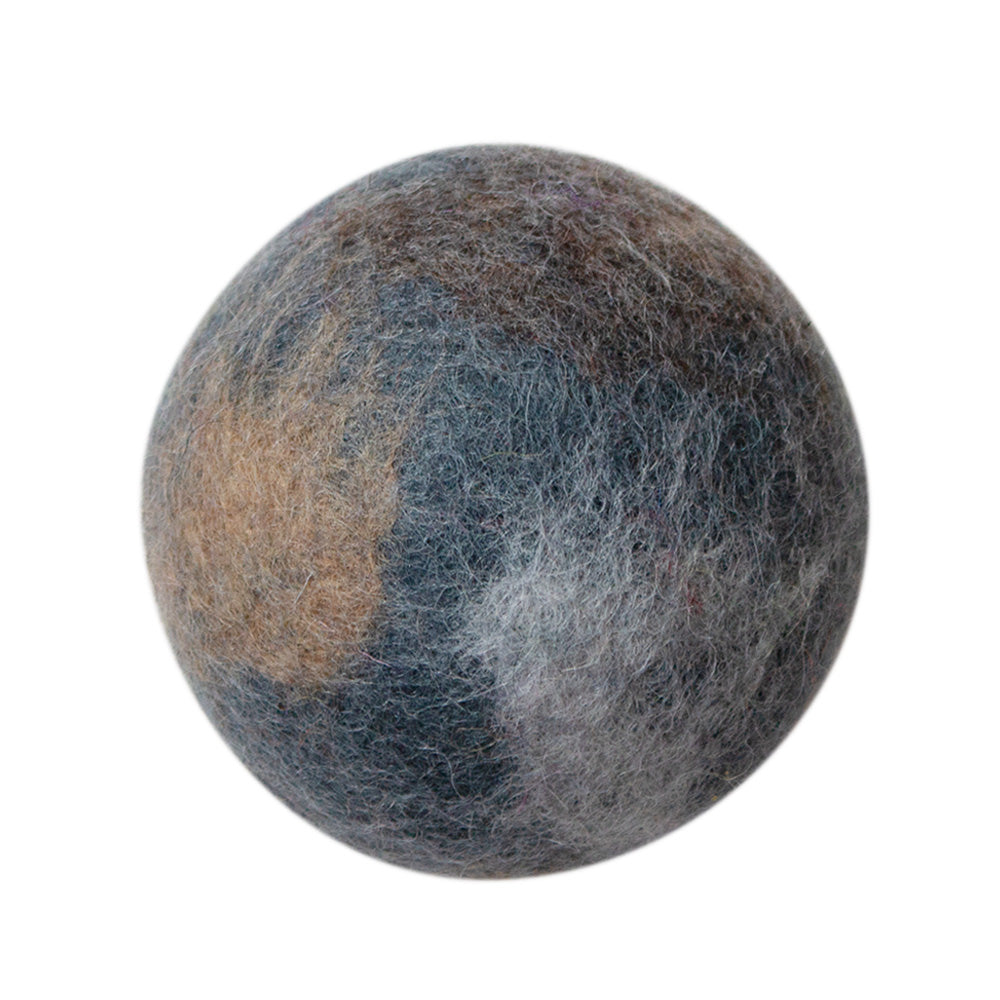 Handmade Wool Felt Ball, Marble Pattern, 8 cm