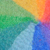 Felted Color Wheel Rainbow Mat