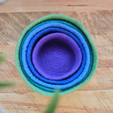 Round Felted Nesting Bowls - Set of 5