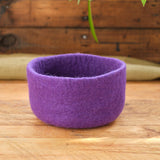 Round Felted Nesting Bowls - Set of 6 - Primary