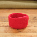 Round Felted Nesting Bowls - Set of 6 - Primary