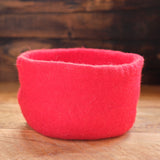 Round Felted Nesting Bowls - Set of 7 - Primary