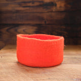 Round Felted Nesting Bowls - Set of 7 - Primary