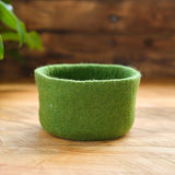 Round Felted Nesting Bowls - Set of 7 - Primary