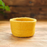 Round Felted Nesting Bowls - Set of 7 - Primary