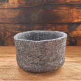 Round Felted Nesting Bowls - Neutrals - Set of 7