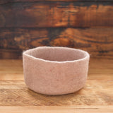 Round Felted Nesting Bowls - Neutrals - Set of 7