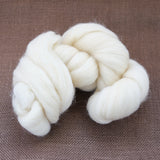 Natural Wool Roving 4 oz.