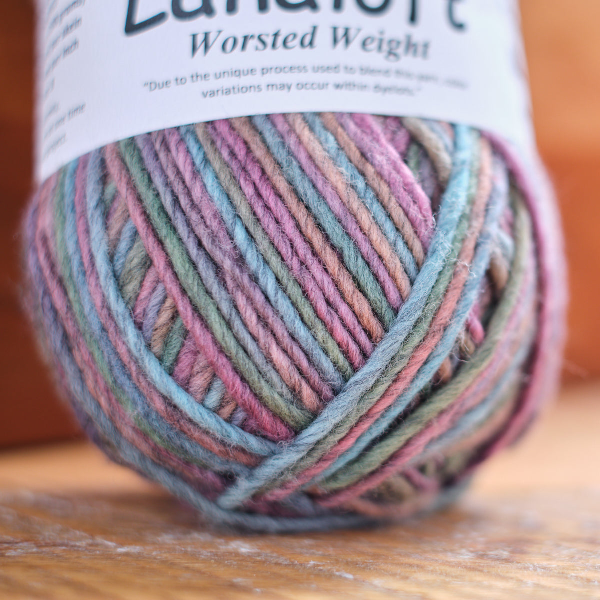 Lanaloft Yarn - Worsted Weight - Hand Painted