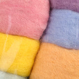 Pastel Wool Roving Pack of 8 by Dimensions