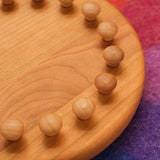 Round Weaving Loom, 7", Finished