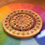 Round Weaving Loom, 7", Finished