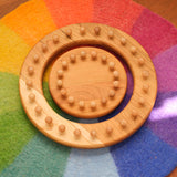 Round Weaving Loom, 7", Finished
