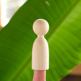 Wooden Craft Peg Dolls - Select Individually
