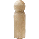 Wooden Craft Peg Dolls - Select Individually