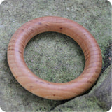 Solid Maple Craft Rings, 2.75", Set of 6