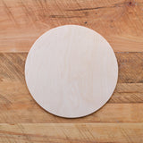 Baltic Birch 12" Round Circle Craft Board - Unfinished