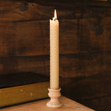 Large Beeswax Candle Rolling / Making Kit - 8" x 7/8" = 8 candles