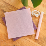 Large Advent Color Beeswax Candle Rolling Kit - Create Eight 8" x 7/8" Candles