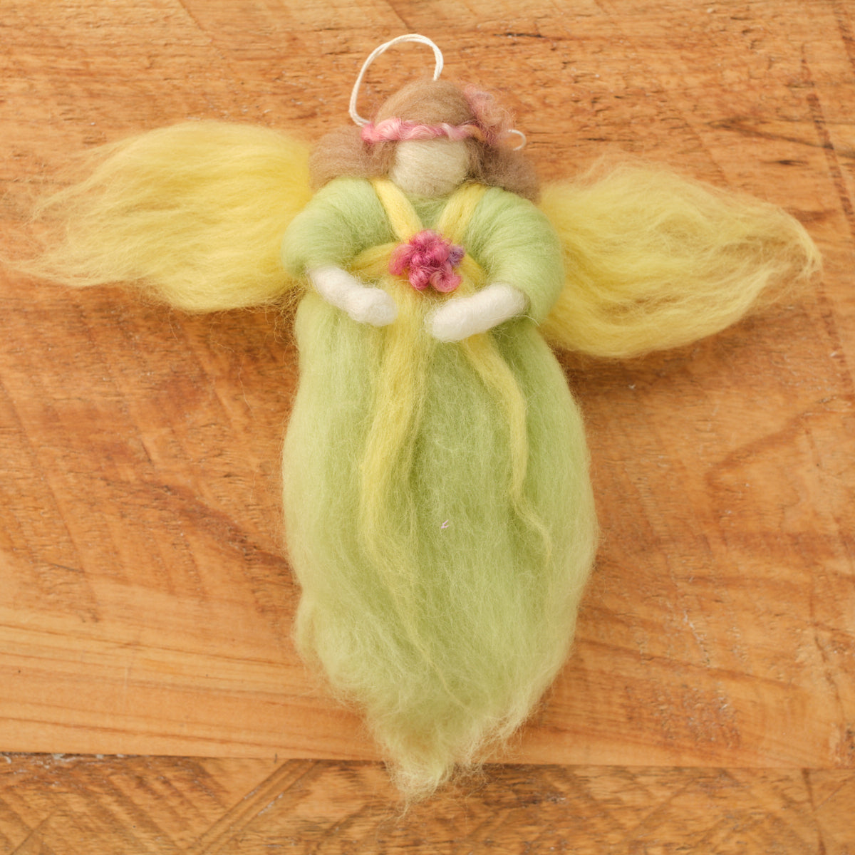 Wool Roving Angel