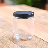 8 oz. Glass Water Jar with Plastic Lid