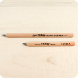 Lyra Ferby Graphite Pencils, Unlacquered Triangular Grip