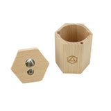 Stockmar Dual Wooden Pencil Sharpener - Lime Wood