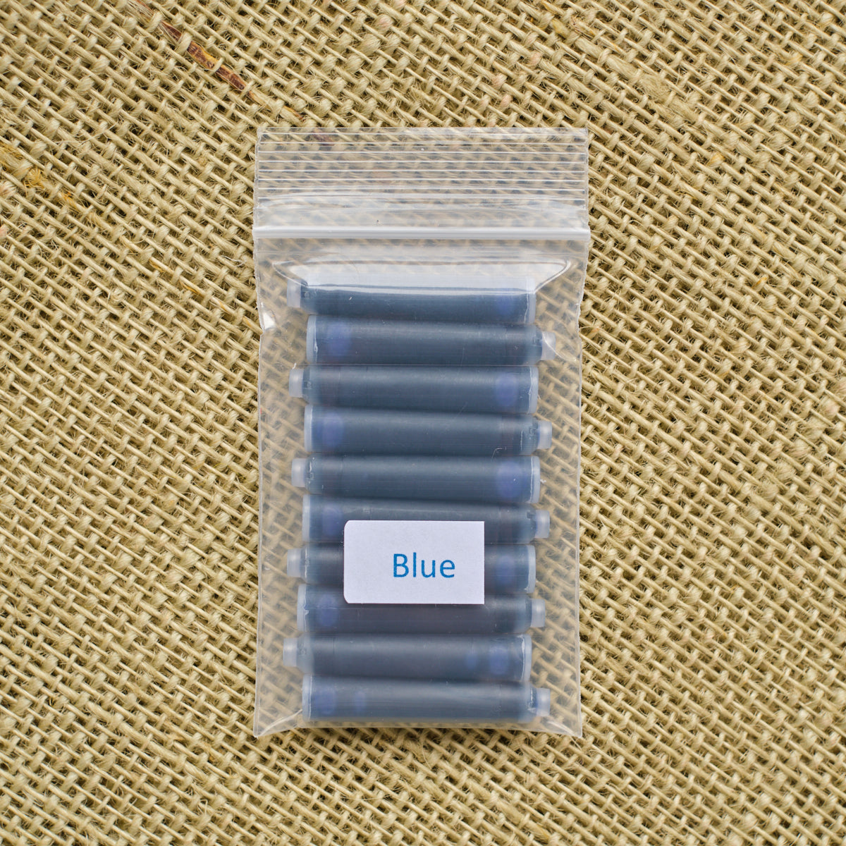 Greenfield Pen Ink Cartridges, Set of 10 (Blue or Black)