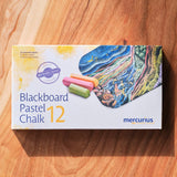 Mercurius Blackboard Pastel Chalk - 12 Assorted Colors