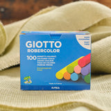 Colored Blackboard Chalk - 8 colors - 100 Sticks