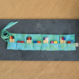 Deep Pocket Roll-up Crayon Wrap / Essential Oil Holder