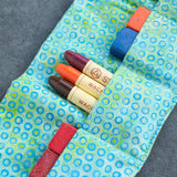 Deep Pocket Roll-up Crayon Wrap / Essential Oil Holder