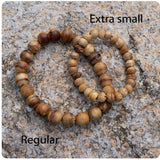 Palo Santo Beaded Bracelet - Extra Small