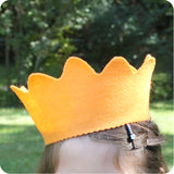 Colorful Wool Felt Crowns, Set of 6