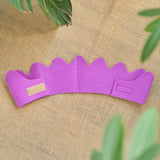 Wool Felt Birthday/Dress Up Crown - Purple