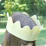 Colorful Wool Felt Crowns, Set of 6