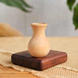 Mini Wooden Vase
