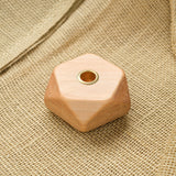 Maple Candle Holder for 1/2" dia Candle