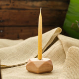 Maple Candle Holder for 1/2" dia Candle