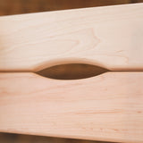 Maple Wood Folding Step Stool/Chair, 7 1/2" High Seat