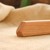 Cherry Wood Postcard Holder - 12" Long