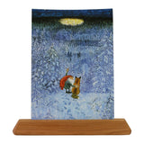 Postcard Holder, Cherry - 12" Long